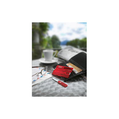 Swisscard Victorinox 0.7100.t Color Rojo Translucido