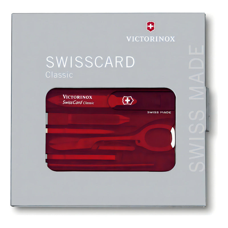 Swisscard Victorinox 0.7100.t Color Rojo Translucido