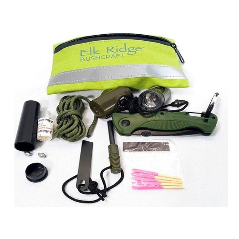 Navaja C/kit De Supervivencia Elk Ridge Er-pk4 Color A Escog