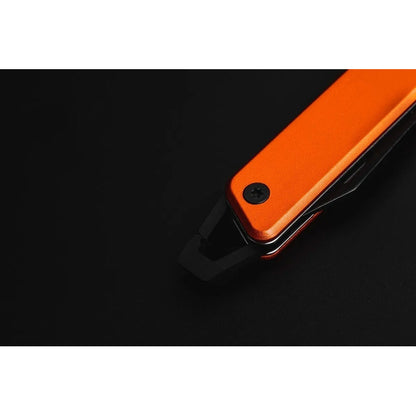 Navaja Plegable Modern Key True Utility De Bolsillo, Naranja