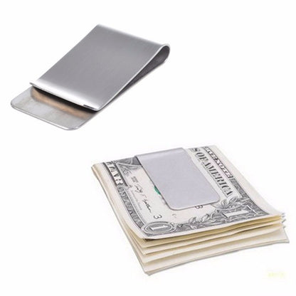 Money Clip Color Plata P/tarjetas Y Billetes Envío Gratis