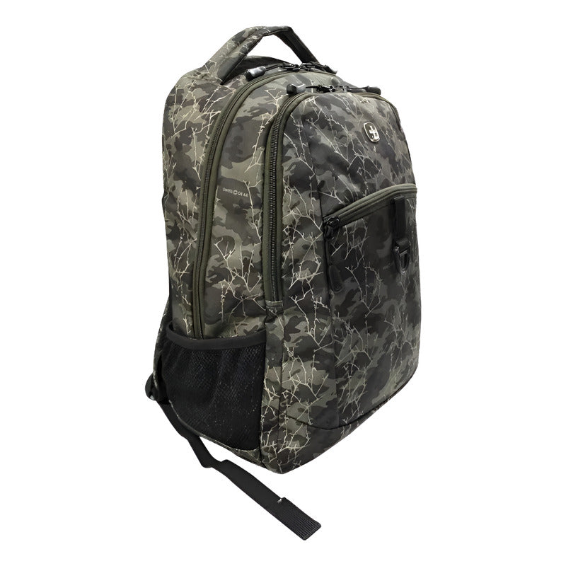 Mochila Camuflaje Verde Swiss Gear
