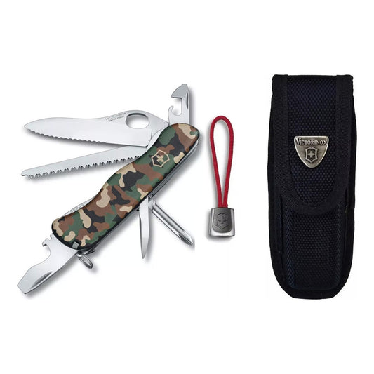 Navaja Suiza Victorinox Military One Hand Funda Y Cordon Inc