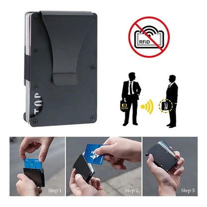 Money Clip Color Plata P/tarjetas Y Billetes Envío Gratis