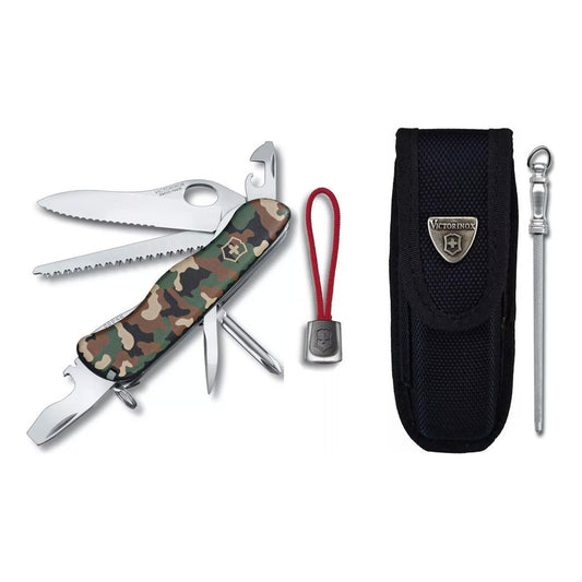 Navaja Suiza Victorinox Military One Hand Funda Y Cordon Inc