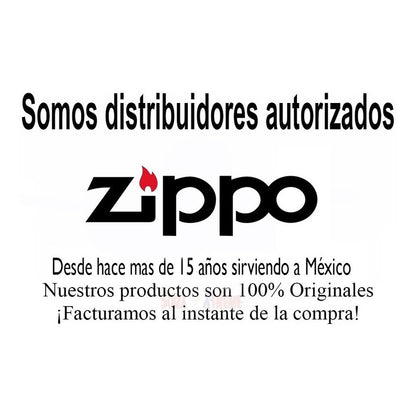 Zippo Original Negro Matte Personalizado Con Logo O Leyenda