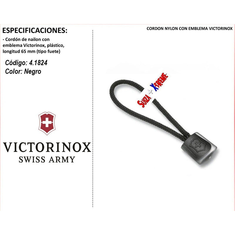 Navaja Victorinox  Camper Roja Con Funda, Cordón y Grabado Personalizado Laser en Hoja