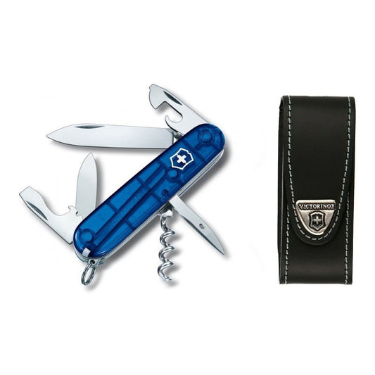 Navaja Victorinox Spartan, Promoción Funda De Piel + Grabado