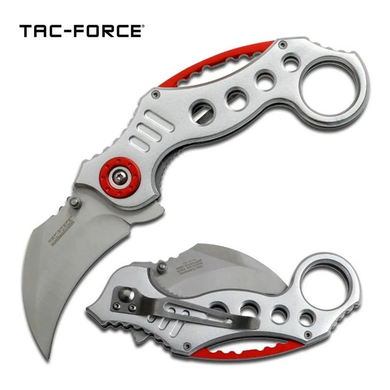 Navaja Tac Force Karambit Claw Asistida Por Resor 3 Colores
