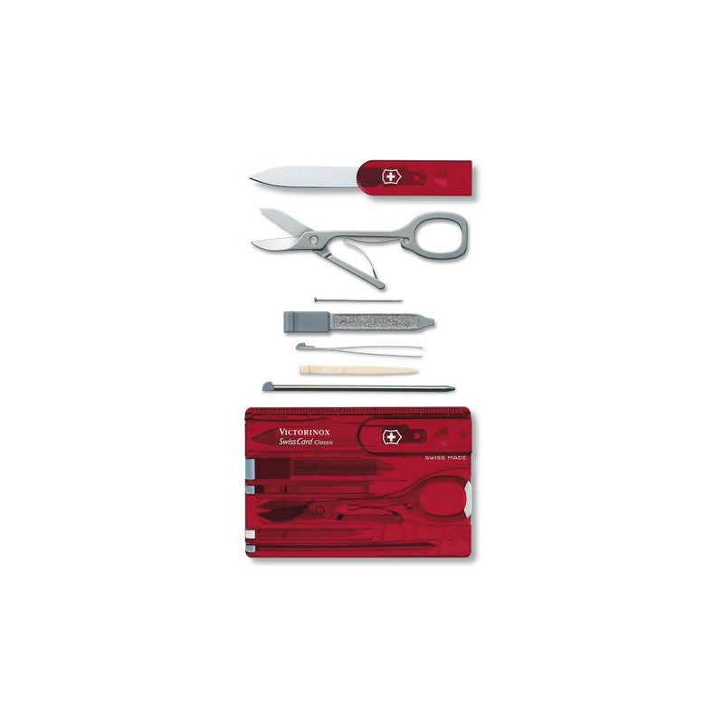 Swisscard Victorinox 0.7100.t Color Rojo Translucido