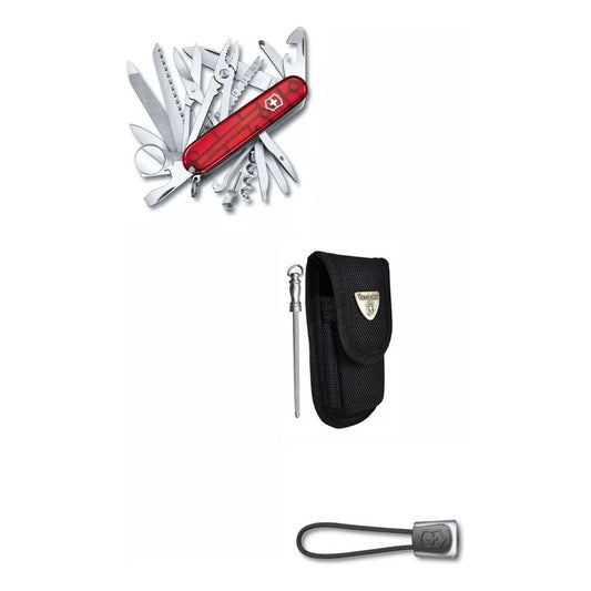 Navaja Swischamp Victorinox 1.6795.t Funda+minichaira+cordon