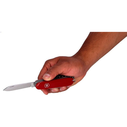 Navaja Climber Roja 14 Usos Victorinox Con Funda, Cordón y Grabado Laser en Hoja
