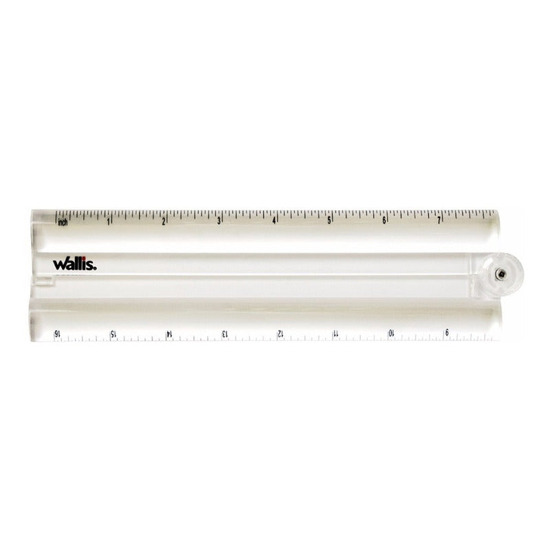 Regla Plegable Con Lupa.