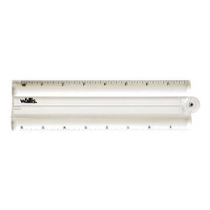 Regla Plegable Con Lupa.