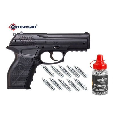Crosman C11 + 10 Cilin. Co2 + 1500 Balines Cal. 4.5