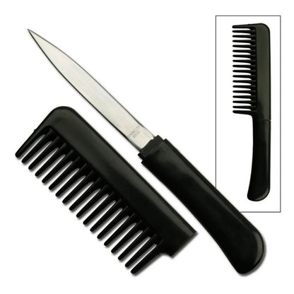 Navaja Discreta Dentro De Peine Excelente Defensa Personal