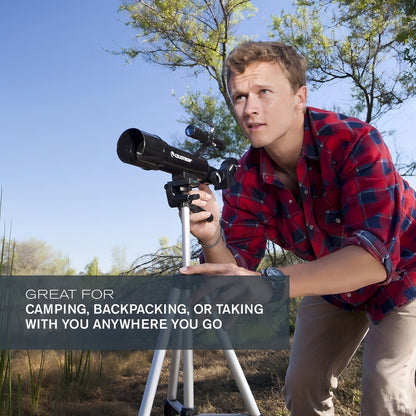 Celestron Travel Scope 50 Telescopio 21035 Color Negro