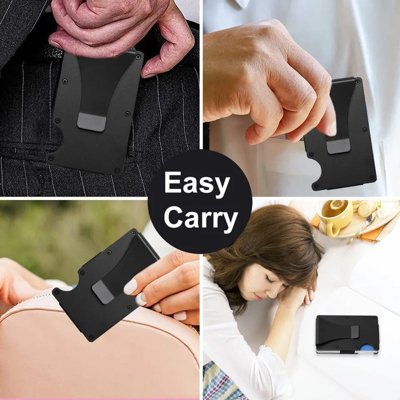 Money Clip Color Plata P/tarjetas Y Billetes Personalizado