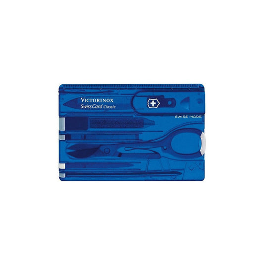 Swisscard Classic Color Azul Transparente Victorinox
