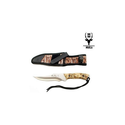 Cuchillo Táctico Muela Typhoon-desi Camuflaje 15 Cm De Hoja