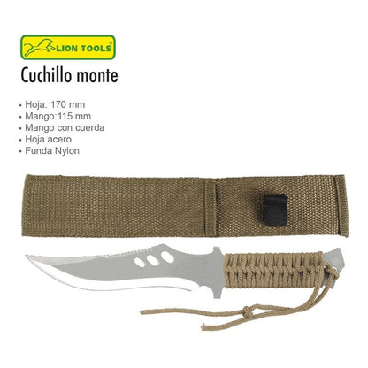 Cuchillo De Acero M1799 Full Tang Con Funda Envio Incluido