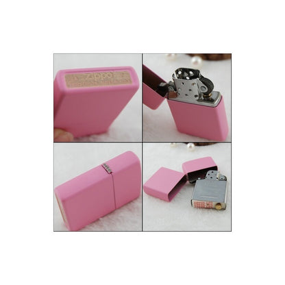 Encendedor Zippo Rosa Original Personalizado Con Grabado