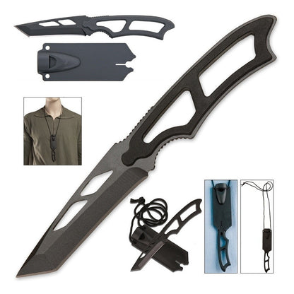 Navaja Survivor Tanto De Collar Con Silbato Preguntaxenvio