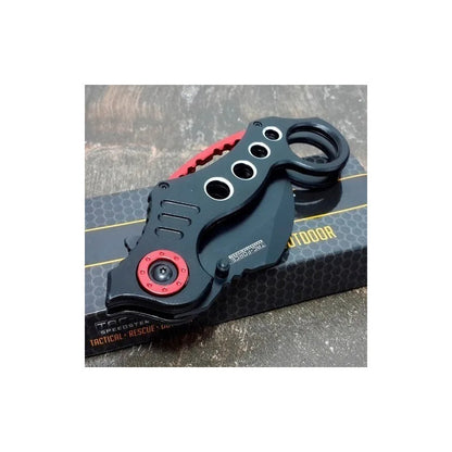 Navaja Karambit Asistida Tac-force Con Tu Nombre En La Hoja