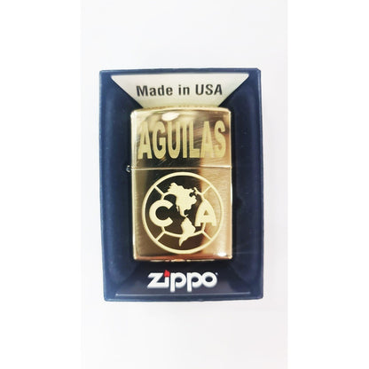 Encendedor Zippo Dorado Original Personalizado Con Grabado X