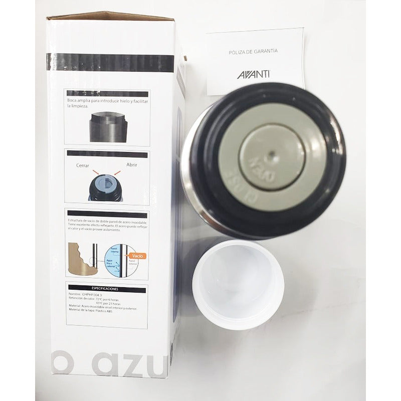 Termo Avanti 500ml  A/inoxidable Varios Colores Envío Grati
