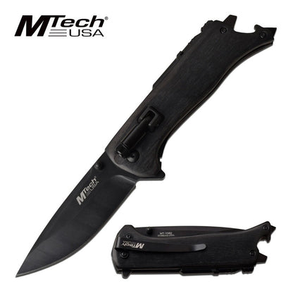 Mt1082bk Mtech Linerlock Navaja De Bolsillo Negra