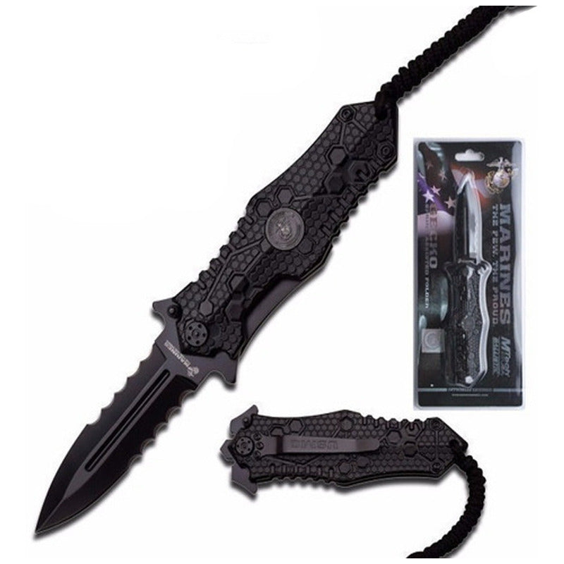 Navaja Asistida U.s. Marines By Mtech Usa M-a1037bkcs