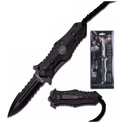 Navaja Asistida U.s. Marines By Mtech Usa M-a1037bkcs