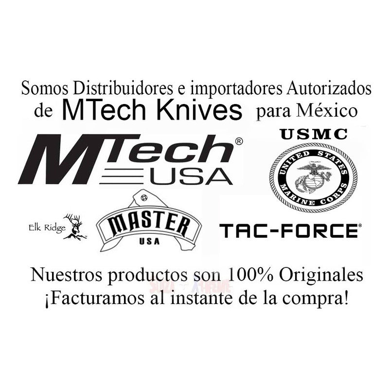 Set De 8 Piezas Cuchillos Chef Mtech Usa Acero Filo Mt-980