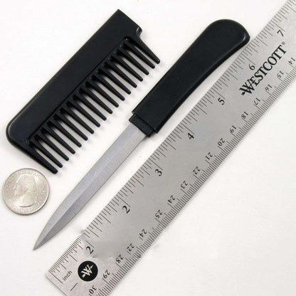 Navaja Discreta Dentro De Peine Excelente Defensa Personal