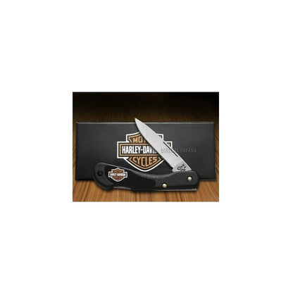 Navaja De Bolsillo Harley Davidson Negra Mini Blackhorn®
