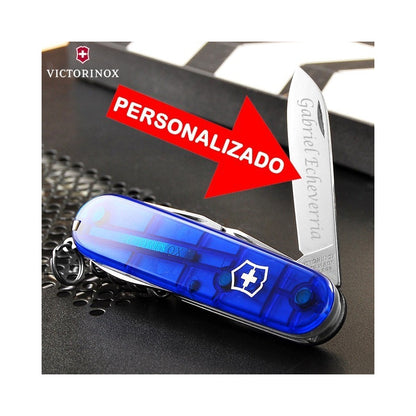 Navaja Victorinox Spartan, Promoción Funda De Piel + Grabado