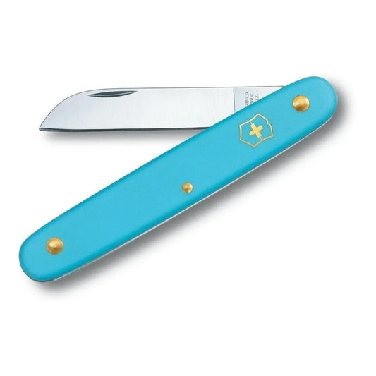 Navaja Para Flores Victorinox 55 Mm, Azul, Blíster.