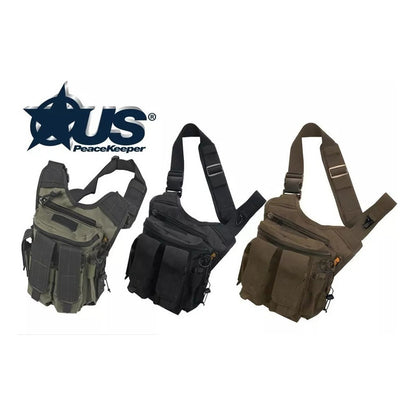 Mariconera Mochila Tactica Us Peace Keeper 3 Colores Max/cal