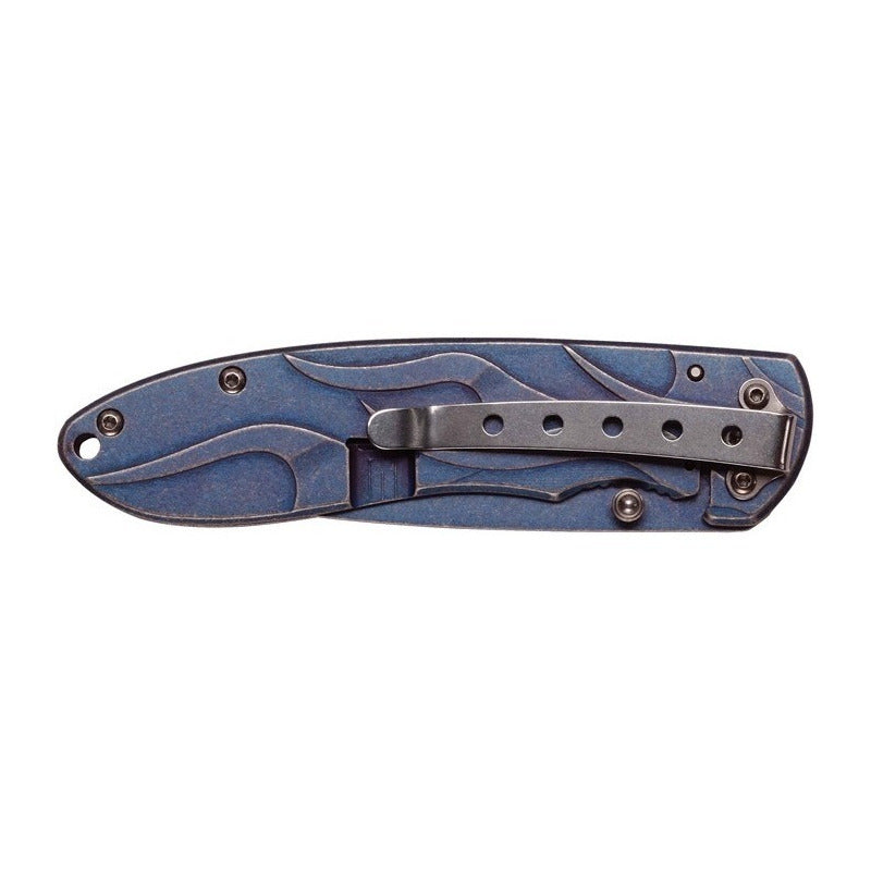 Navaja Harley Davidson Tec X® Tk-b (t0114.5b)clip Azul Stone