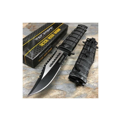Navaja Asistida Por Resorte -tac-force - Tf-710bk