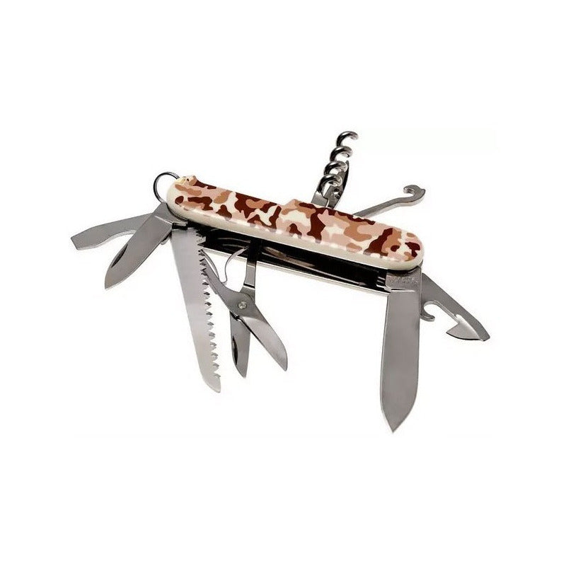 Navaja Victorinox Huntsman Camuflaje Desierto Con Grabado