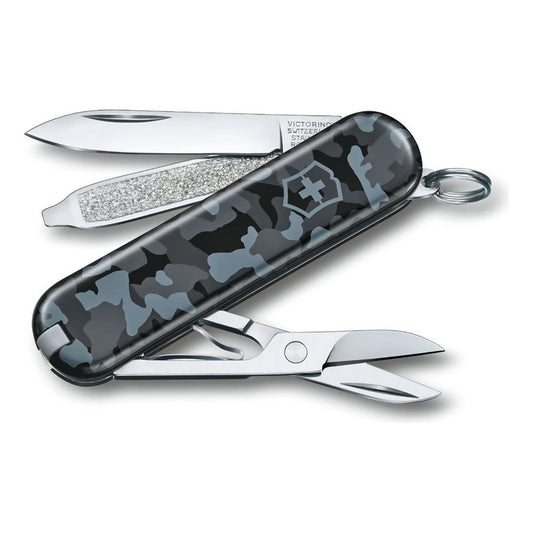 Victorinox Navaja Classic Sd Camouflage, 7 Usos Color Navy Camouflage