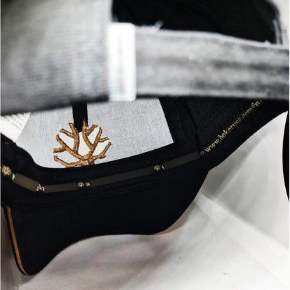 Gorra Böker Arbolito Con Logo Bordado Dorado Alta Ca 09bo001