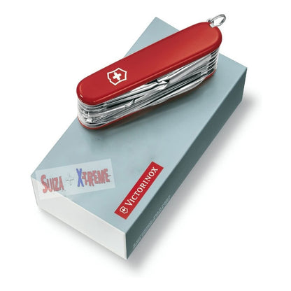 Navaja Victorinox Swiss Champ Roja 33 Usos 1.6795+grabado Pe