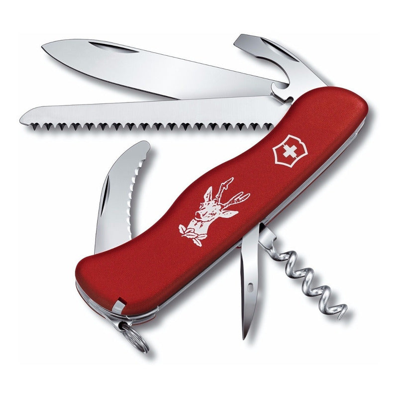Navaja Victorinox  Hunter Roja 12 Funciones 0.8573