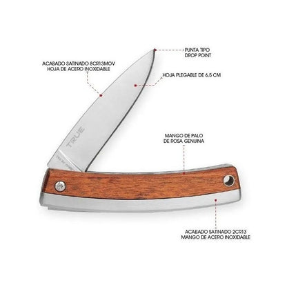 Navaja Plegable Gentlemans Classic De Bolsillo True Utility