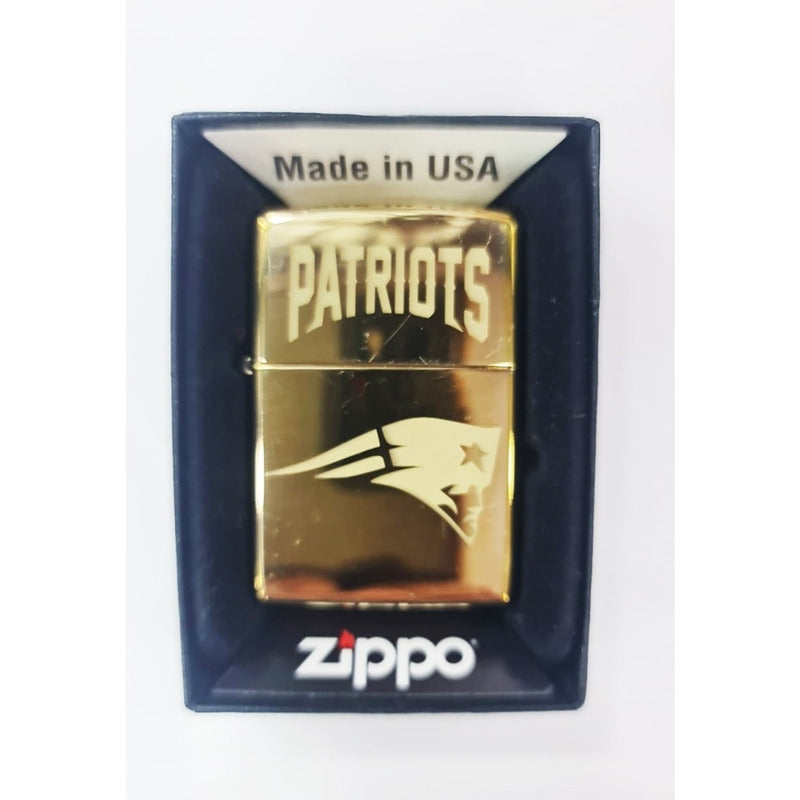 Encendedor Zippo Dorado Original Personalizado Con Grabado X