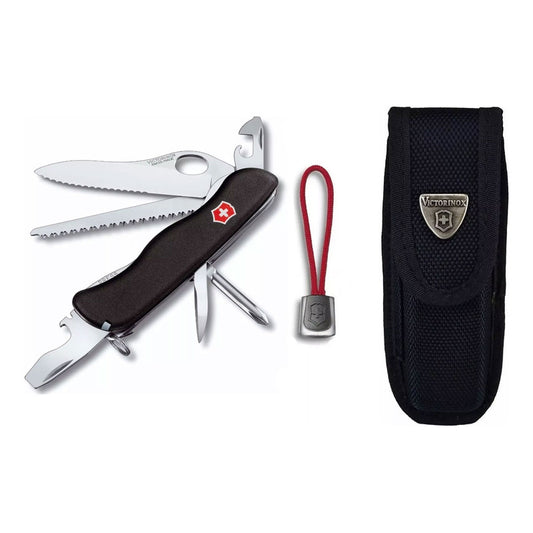 Navaja Suiza Victorinox Trailmaster 12u Con Funda Y Cordon