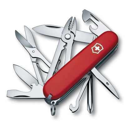 Navaja Victorinox Deluxe Tinker Con Funda, Cordón y Minichaira